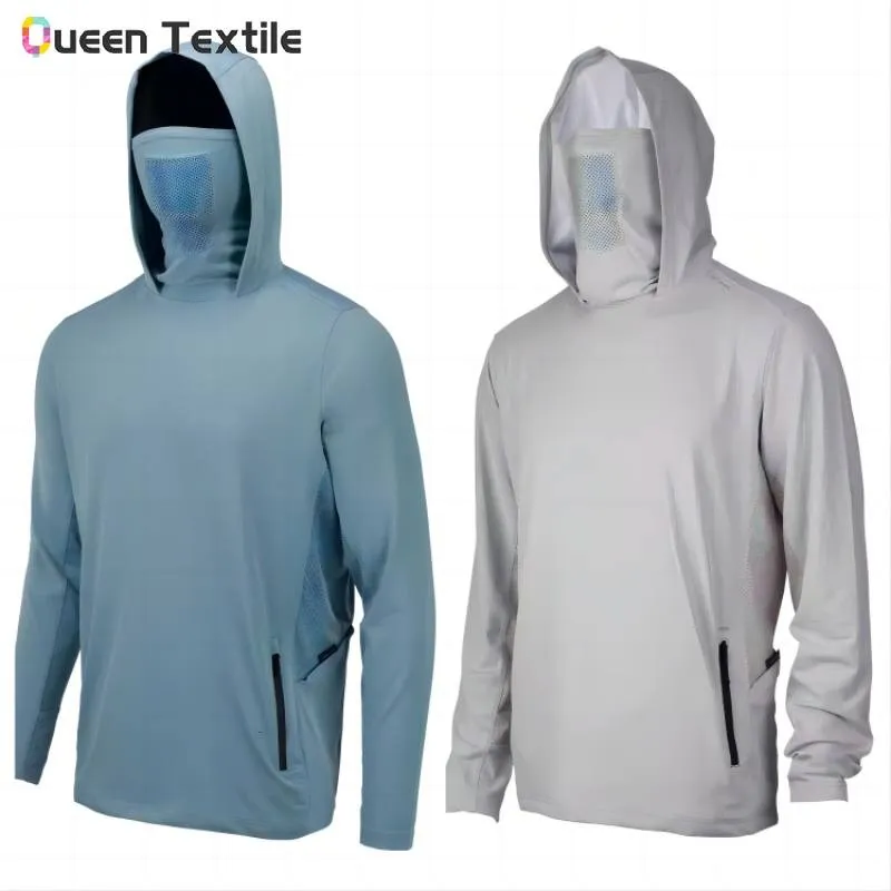 מפעל חולצות דייג עם בד נושם